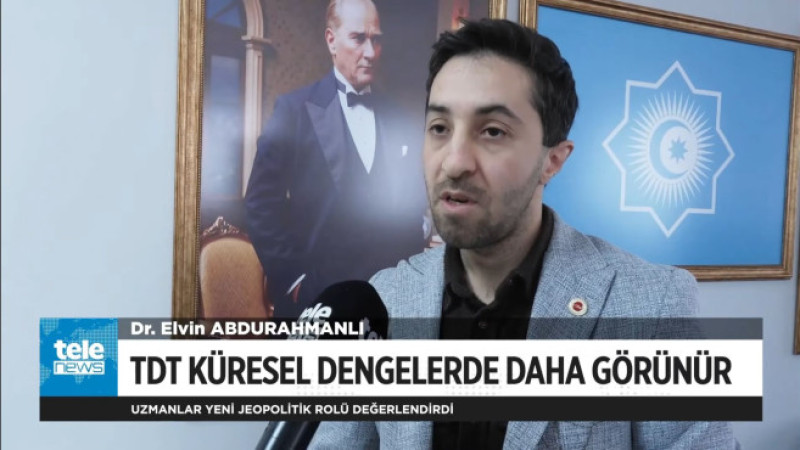 KİAMP- Yönetimi TDT-de Yeni Jeopolitik Rolü Hakkında Telenews’te Stratejik Açıklamalarda Bulundu
