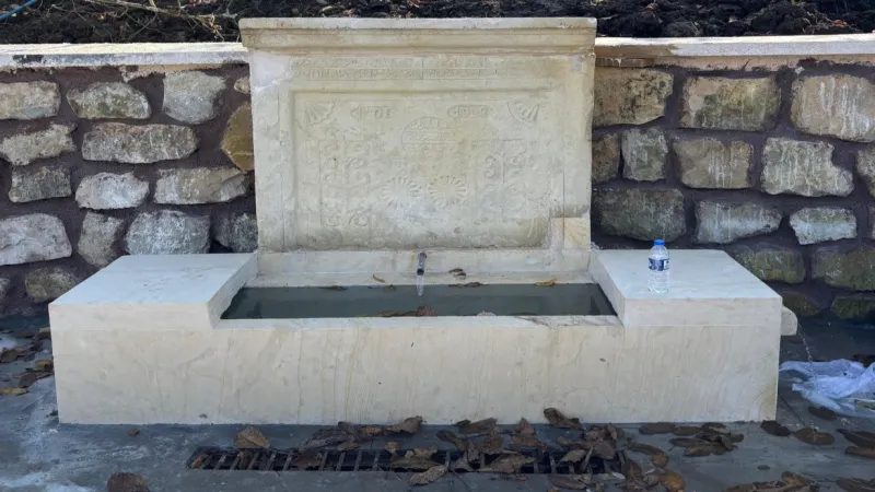 Ordu’da Ünye Dizdar Çeşmesi restorasyonla geleceğe taşındı
