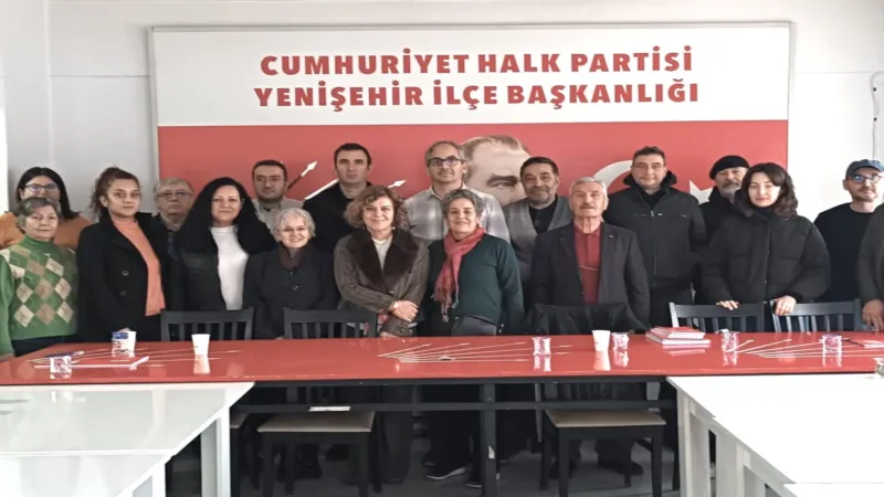 CHP Yenişehir'de 'Temel Üye Eğitimi' ilgi gördü