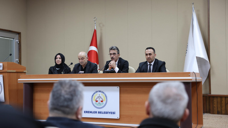 BAŞKAN ŞENOL DİNÇ MUHTARLARLA BULUŞTU