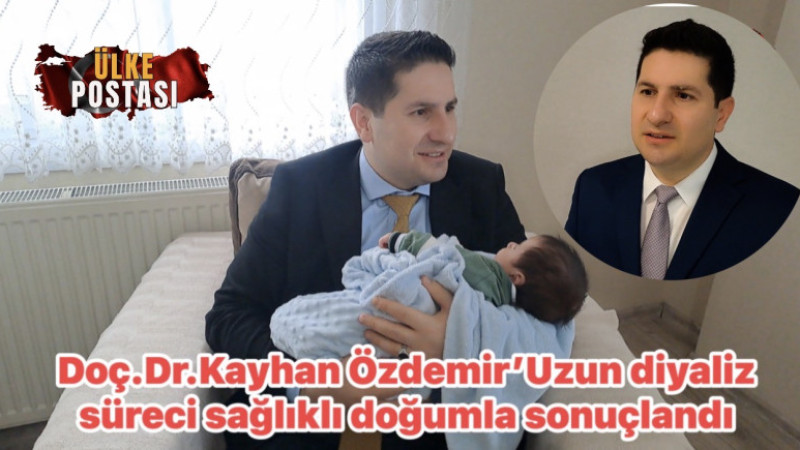 Uzun diyaliz süreci sağlıklı doğumla sonuçlandı