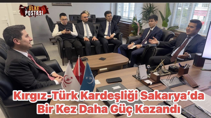 Kırgızistan Başkonsolosu Toktobekov’dan Sakarya İl Sağlık Müdürü’ne Ziyaret