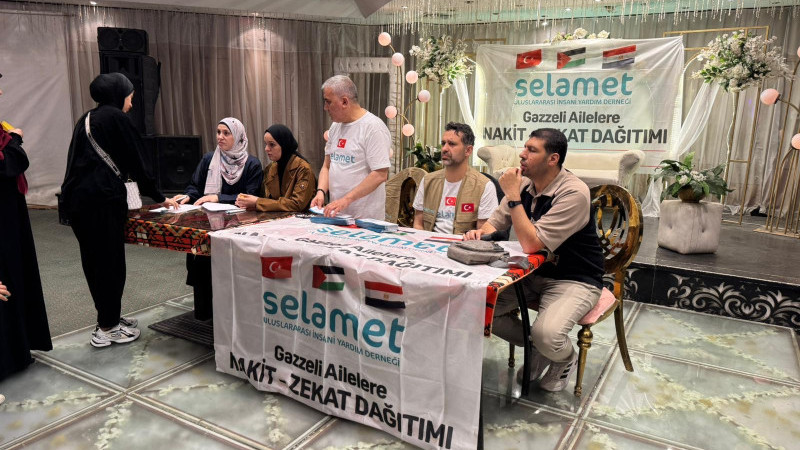 Selamet Derneği’nden Gazzelilere umut ziyareti