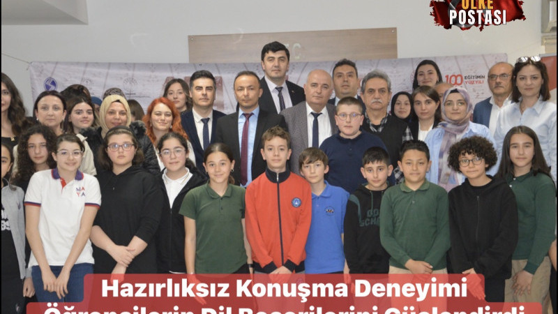 Hazırlıksız Konuşma Deneyimi Öğrencilerin Dil Becerilerini Güçlendirdi