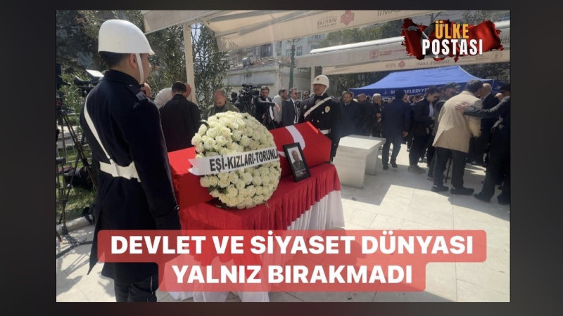 ESKİ MECLİS BAŞKANI HÜSAMETTİN CİNDORUK’U SON YOLCULUĞUN’DA DEVLET VE SİYASET DÜNYASI YALNIZ BIRAKMADI