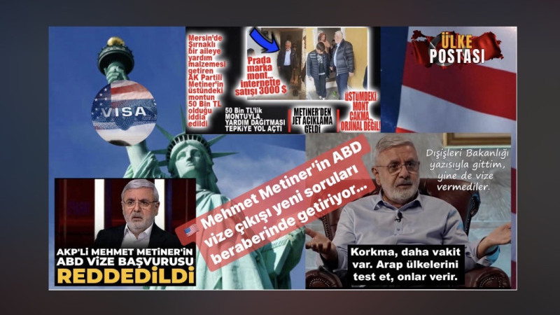 Mehmet Metiner’in ABD vize çıkışı yeni soruları beraberinde getiriyor