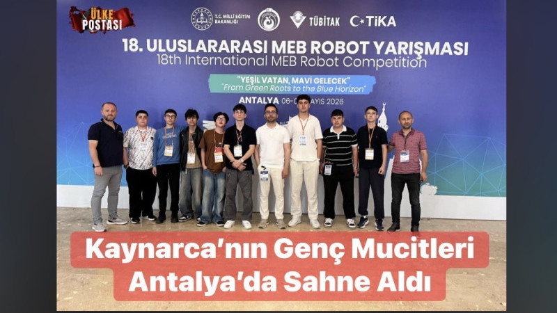 Kaynarca’nın Genç Mucitleri Antalya’da Sahne Aldı