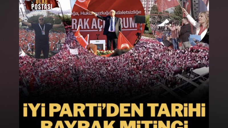 İYİ Parti'den Tandoğan çağrısı: Büyük Ankara Mitingi 27 Haziran'da
