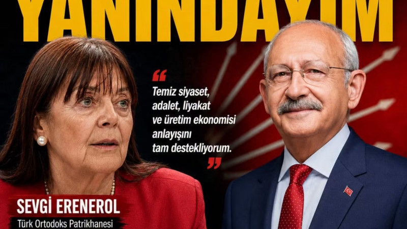 SEVGİ ERENEROL'DAN KILIÇDAROĞLU'NA DESTEK
