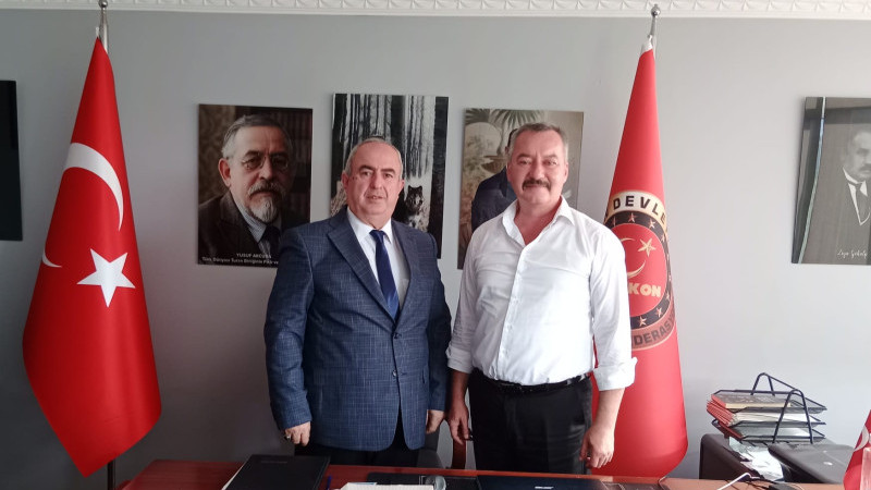 TDP’DEN TÜRKKON’A HAYIRLI OLSUN ZİYARETİ