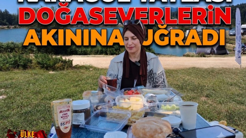 Karagöl Yaylası hafta sonunda doğaseverlerin akınına uğradı