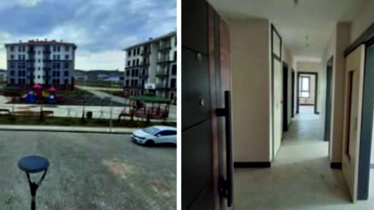 Edirne Keşan'da TOKİ'nin teslim ettiği daire anında kiraya verildi