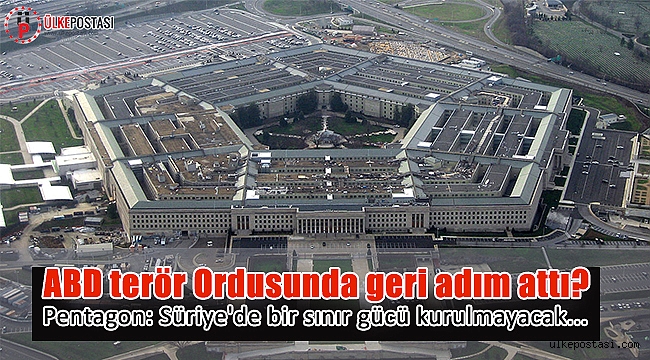 ABD terör ordusunda geri adım attı?