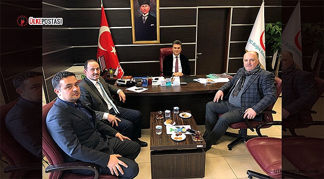 Cihan Saraç Uz. Dr Mehmet Akif Çakar'ı makamında ziyaret etti?