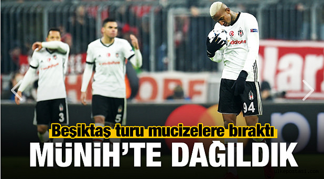 Beşiktaş Bayern Münih Karşısında dağıldı