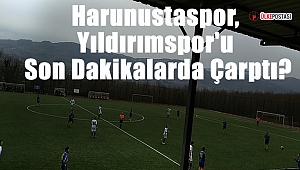 Harunustaspor, Yıldırımspor'u Son Dakikalarda Çarptı?