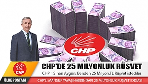 CHP'de 25 Milyonluk Rüşvet. İZLEYİN !!! ŞOK OLACAKSINIZ !!!