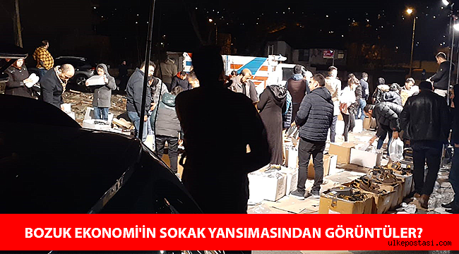 BOZUK EKONOMİ'İN SOKAK YANSIMASINDAN GÖRÜNTÜLER?