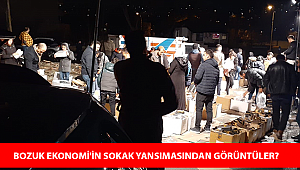 BOZUK EKONOMİ'İN SOKAK YANSIMASINDAN GÖRÜNTÜLER?