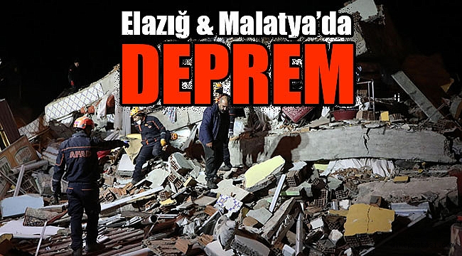 Elazığ & Malatya'da 6,8 Büyüklüğünde ''Deprem''