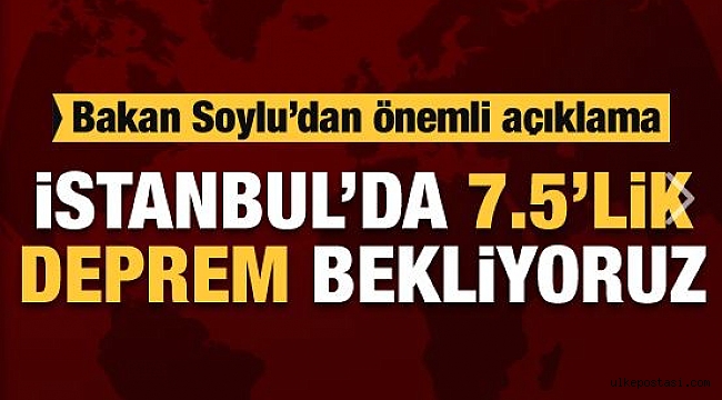 Gözler istanbula çevrildi 7.5 şiddetinde deprem bekleniyor?