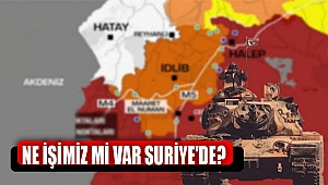 NE İŞİMİZ Mİ VAR SURİYE'DE?