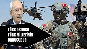 TÜRK ORDUSU TÜRK MİLLETİNİN ORDUSUDUR