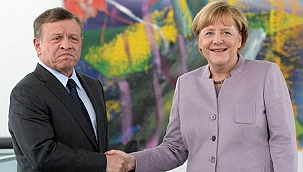 Almanya Başbakanı Merkel, Ürdün Kralı 2. Abdullah ile görüştü