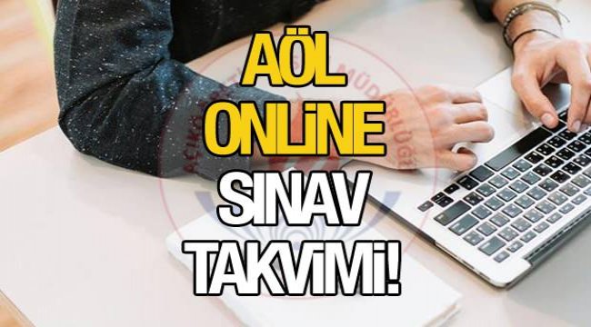 AÖL 3. dönem sınavları ne zaman yapılacak? MEB 2021 AÖL online sınav takvimi!