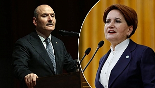 Bakan Soylu'dan Akşener'e canlı yayında çok sert tepki!