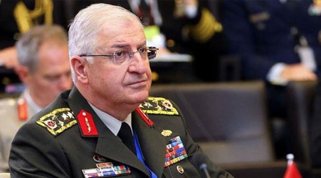 Orgeneral Güler, İngiliz mevkidaşı Carter ile telefonda görüştü