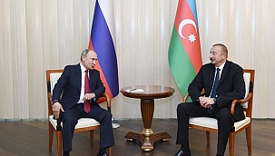 Putin, Azerbaycan Cumhurbaşkanı Aliyev ile görüştü