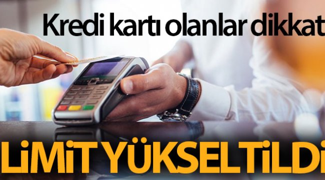 Temassız şifresiz ödemelerde işlem limiti 350 TL'ye yükseliyor