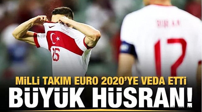 EURO 2020'ye veda ettik!