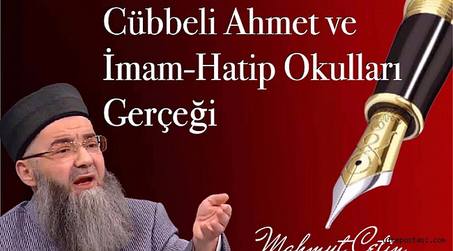 Cübbeli Ve İmam Hatipler?