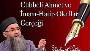 Cübbeli Ve İmam Hatipler?