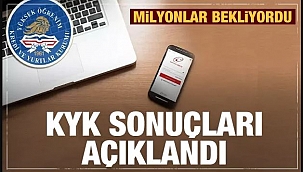 KYK yurt başvuru sonuçları açıklandı?