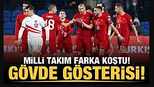 Milli Takımımızdan Gövde gösterisi!