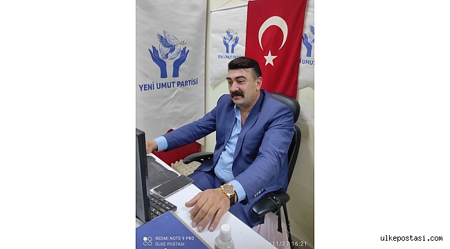 YENİ UMUT PARTİSİ' KURULUŞ SEBEBİ