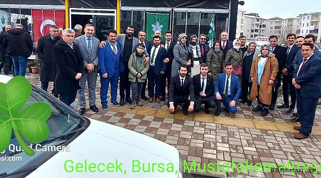 GELECEK PARTİSİ ' BURSA' Mustafakemalpaşa İlçesi açılışı ve 1.Olağan kongersi