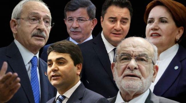 Tarih belli oldu! 6 muhalefet partisi lideri ilk kez bir araya gelecek