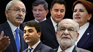 Tarih belli oldu! 6 muhalefet partisi lideri ilk kez bir araya gelecek