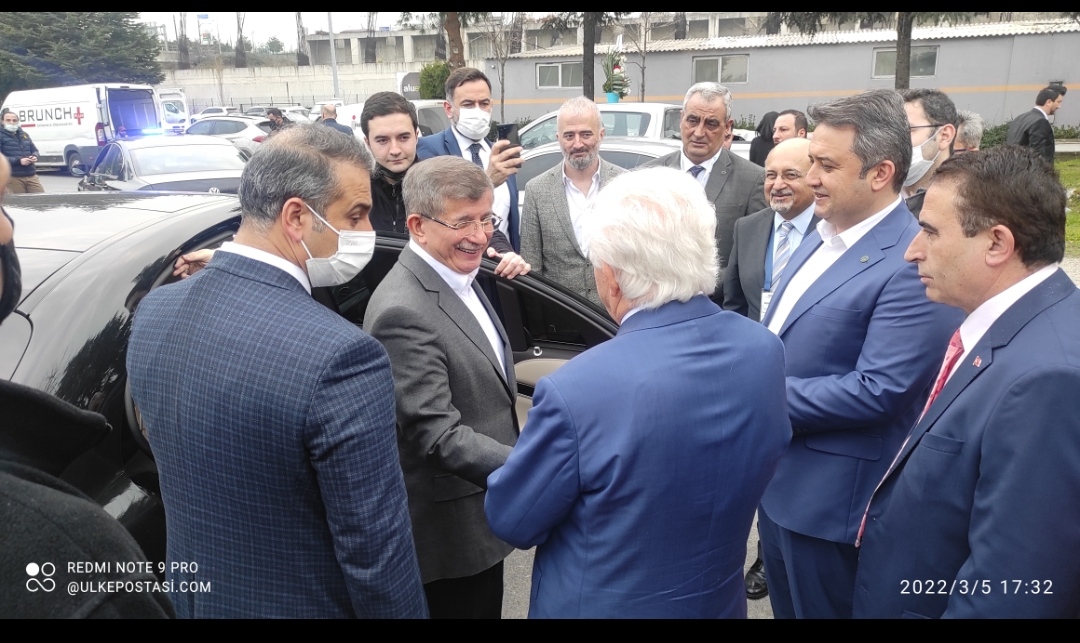  GELECEK PARTİSİ' GENEL BAŞKANI Prof.Dr. Sn. Ahmet DAVUTOĞLU' CNR EXPO SANAYİCİ FUAR ZİYARETİNDE..!!