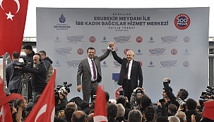 CHP Genel Başkanı ve Cumhurbaşkanı Adayı Sn. Kemal Kılıçdaroğlu, İBB Başkanı Sn. Ekrem İmamoğlu ile birlikte Bağcılar'da açılış törenine katıldı.