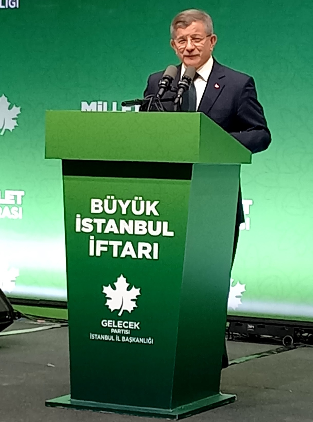 GELECEK PARTİSİ İSTANBUL İL BAŞKANLIĞININ DÜZENLEDİĞİ MİLLET SOFRASI İFTAR PROGRMI