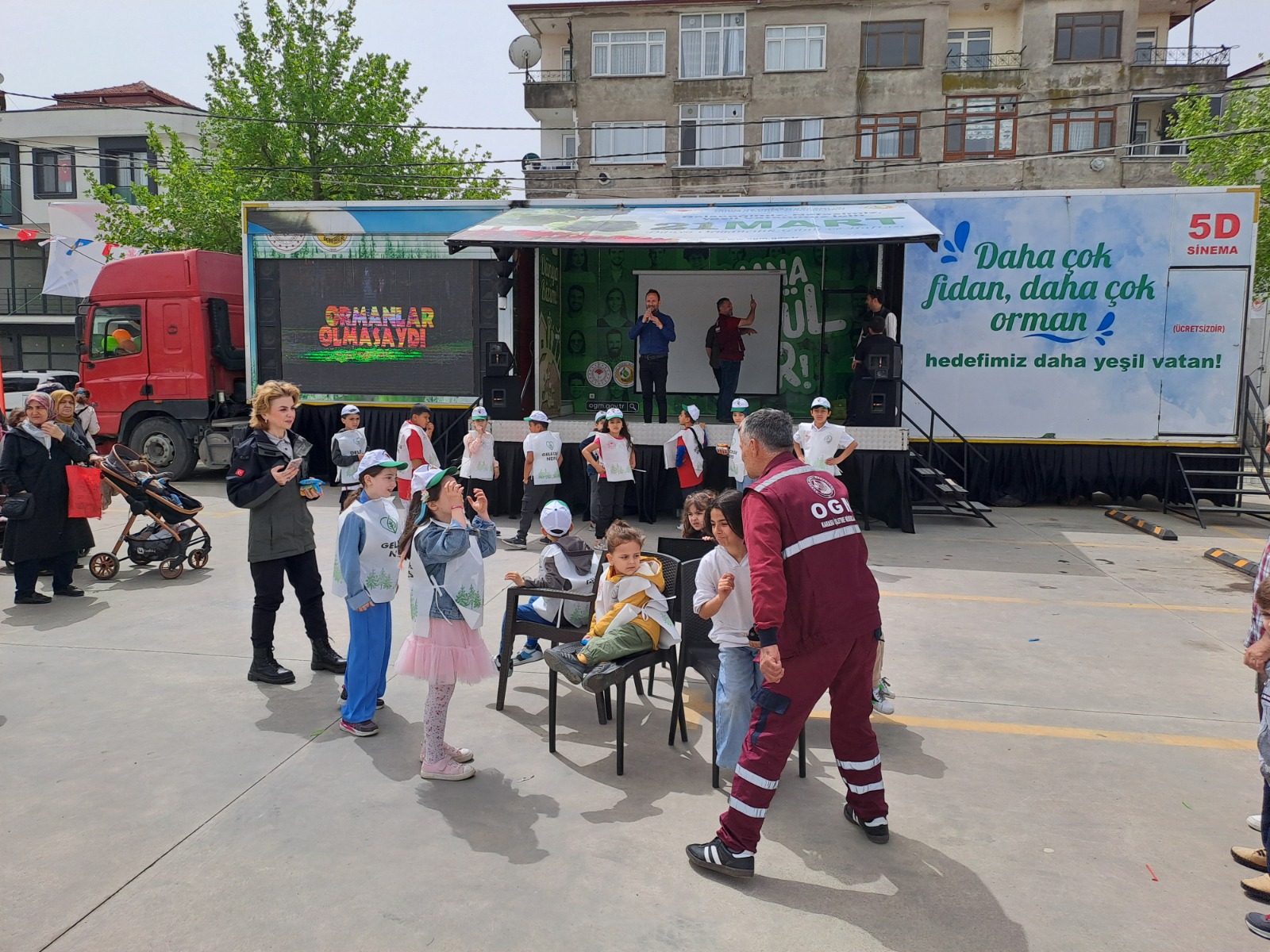 YEŞİL VATAN TIR'I KARASU'DA