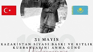 Bugün, Kazakistan'da 20. yüzyılın ilk yarısında yaşanan ve milyonlarca kişinin ölümüne neden olan acı olayları anıyoruz.