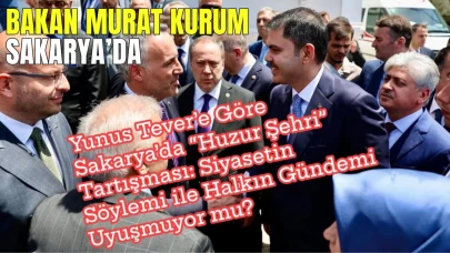 Sakarya’da “Huzur Şehri” Tartışması: Siyasetin Söylemi ile Halkın Gündemi Uyuşmuyor mu?