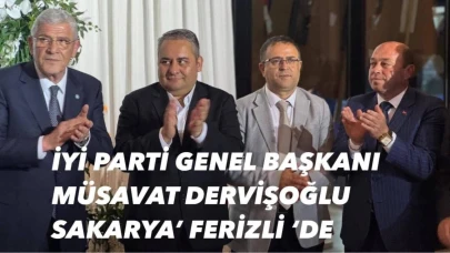 İYİ Parti Genel Başkanı Müsavat Dervişoğlu, Ferizli’de Nikah Törenine Katıldı.