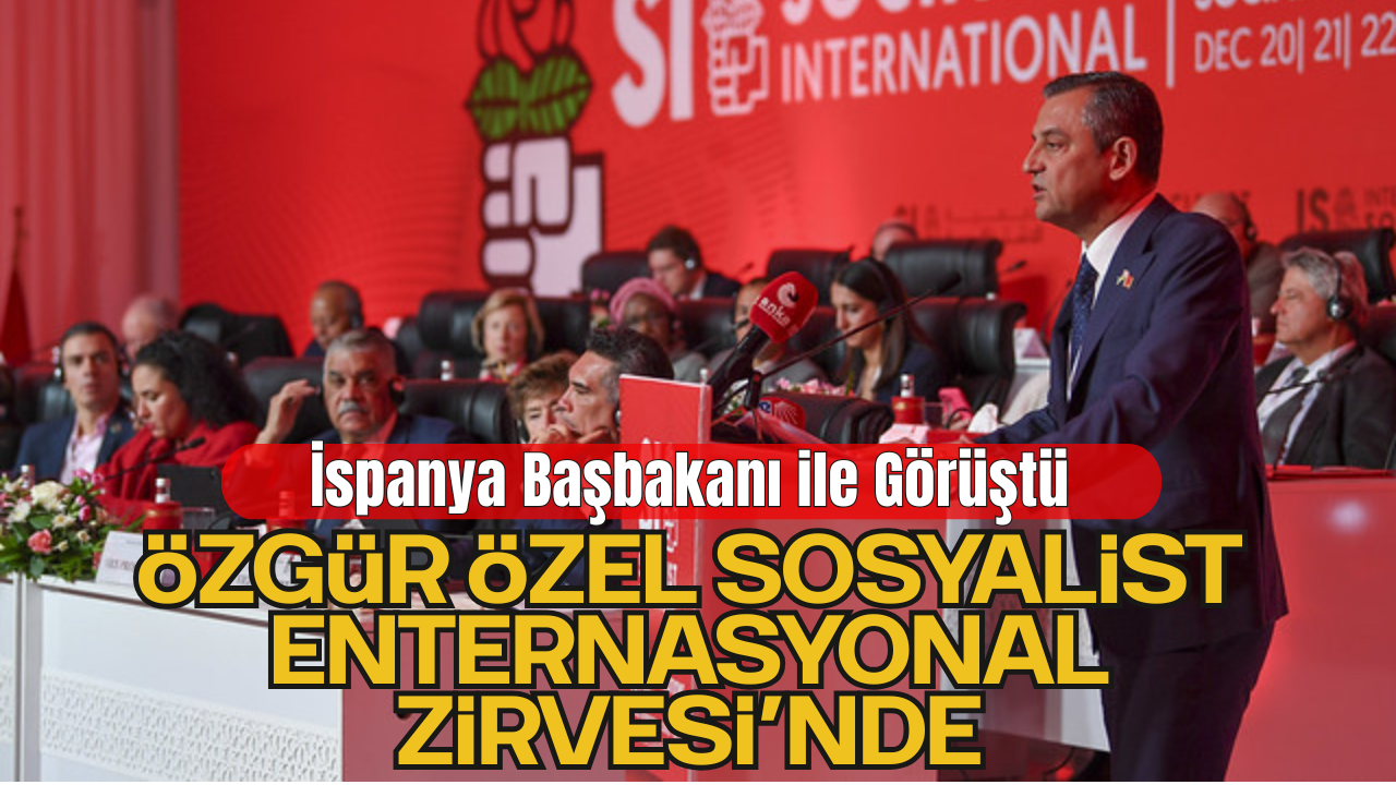 Uluslararası Sosyal Demokrat Buluşma İstanbul’da Gerçekleşti